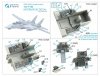 Quinta Studio QDS32033 F-14D 3D-Printed & coloured Interior on decal paper ( Trumpeter ) (small version) 1/32