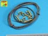 Aber 16030 Tow cables and track cable with brackets used on Tiger I, King Tiger and Panther (1:16)