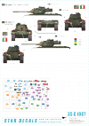 Star Decals 35-C1087 M47 Patton 3 1/35