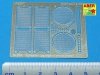 Aber 35G25 Grilles for german self proppeled gun Sd.Kfz.186 Jagdtiger (1:35)