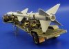 Eduard 35663 SA-2 missile with trailer 1/35 Trumpeter
