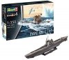 Revell 65154 German Submarine Type VII C/41 Zestaw modelarski z akcesoriami (1:350)