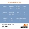 AK Interactive AK11845 RAF AZURE BLUE – AIR 17ml
