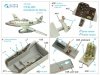 Quinta Studio QD72049 Me-262A 3D-Printed & coloured Interior on decal paper (Airfix) 1/72