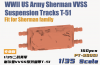 Heavy Hobby PT35051 WWII US Army Sherman VVSS Suspension Tracks T-51 1/35