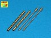 Aber A32013 Set of 2 barrels for 13,2 mm Japanese Type 3 aircraft machine guns used on Mitsubishi A6M5b/c, A6M7, A6M8 (1:32)