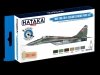 Hataka HTK-BS105 MiG-29A/UB 4-colour scheme paint set (6x17ml)