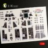 KELIK K48064 F-14D TOMCAT INTERIOR 3D DECALS FOR AMK KIT 1/48