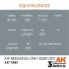 AK Interactive AK11843 RAF MEDIUM SEA GREY BS381C/637 – AIR 17ml