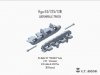 E.T. Model P35-003 WWII German TIGER I Late Workable Track (3D Printed) 1/35