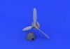 Eduard 648255 Bf 109G-6 propeller EDUARD 1/48