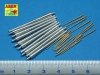 Aber 350L-48 Set of barrels 356mm x 10; 133mm x 16 for King George V, Prince of Wales (1:350)