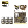 AMMO of Mig Jimenez 7439 DAMP SOILS 3x35ml