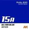 AK Interactive AK1559 DUAL EXO SET 15 – 15A ULTRA BLUE & 15B ALMIRANT BLUE