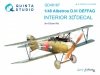 Quinta Studio QD48187 Albatros D.III OEFFAG 3D-Printed & coloured Interior on decal paper (for Eduard kit) 1/48