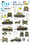 Star Decals 35-C1127 US tanks & AFVs in North Africa 1942-43 1/35