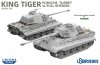 Suyata NO-008 King Tiger Porsche Turret With Full Interior 1/48