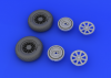 Eduard 632019 F4U-1 wheels 1/32 (Tamiya)