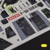 KELIK K32026 F-16I Sufa - interior 3D decals for Academy kit 1/32