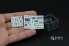 Quinta Studio QD+48551 MiG-21R (grey cockpit panels) 3D-Printed & coloured Interior on decal paper (Eduard) (with 3D-printed resin parts) 1/48