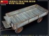 MiniArt 38038 German Tractor D8506 with trailer 1/35