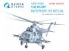 Quinta Studio QDS48382 Mi-8MT 3D-Printed & coloured Interior on decal paper (Trumpeter) (Small version) 1/48