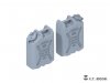 E.T. Model P35-241 US ARMY 20L WATER CANS SET(3D Printed) 1/35