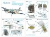 Quinta Studio QD48378 Bristol Blenheim Mk.I 3D-Printed & coloured Interior on decal paper (Airfix) 1/48