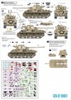 Star Decals 35-C1081 Reprint Israeli AFVs 5. M50 Super Sherman 1/35