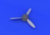 Eduard 648255 Bf 109G-6 propeller EDUARD 1/48