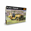 AK Interactive AK35003 FJ43 PICKUP WITH SPG-9 RECOILLESS GUN 1/35