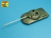 Aber 35L-220 Armament for Soviet Heavy Tank OBJECT 279 1x130mm, 2x14,5mm (1:35)