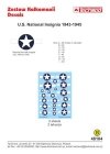 Techmod 48104 - US National Insignia 1943-1945 (1:48)