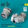 RESKIT RSU32-0180 F-35B Lightning II exhaust nozzle (Vertical landing) for Trumpeter kit (3D printed) 1/32