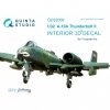 Quinta Studio QD32008 A-10A 3D-Printed & coloured Interior on decal paper (for Trumpeter kit) 1/32