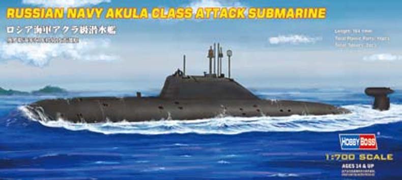 Hobby Boss 87005 Russian Navy Akula Class Attack Submarine 1 700