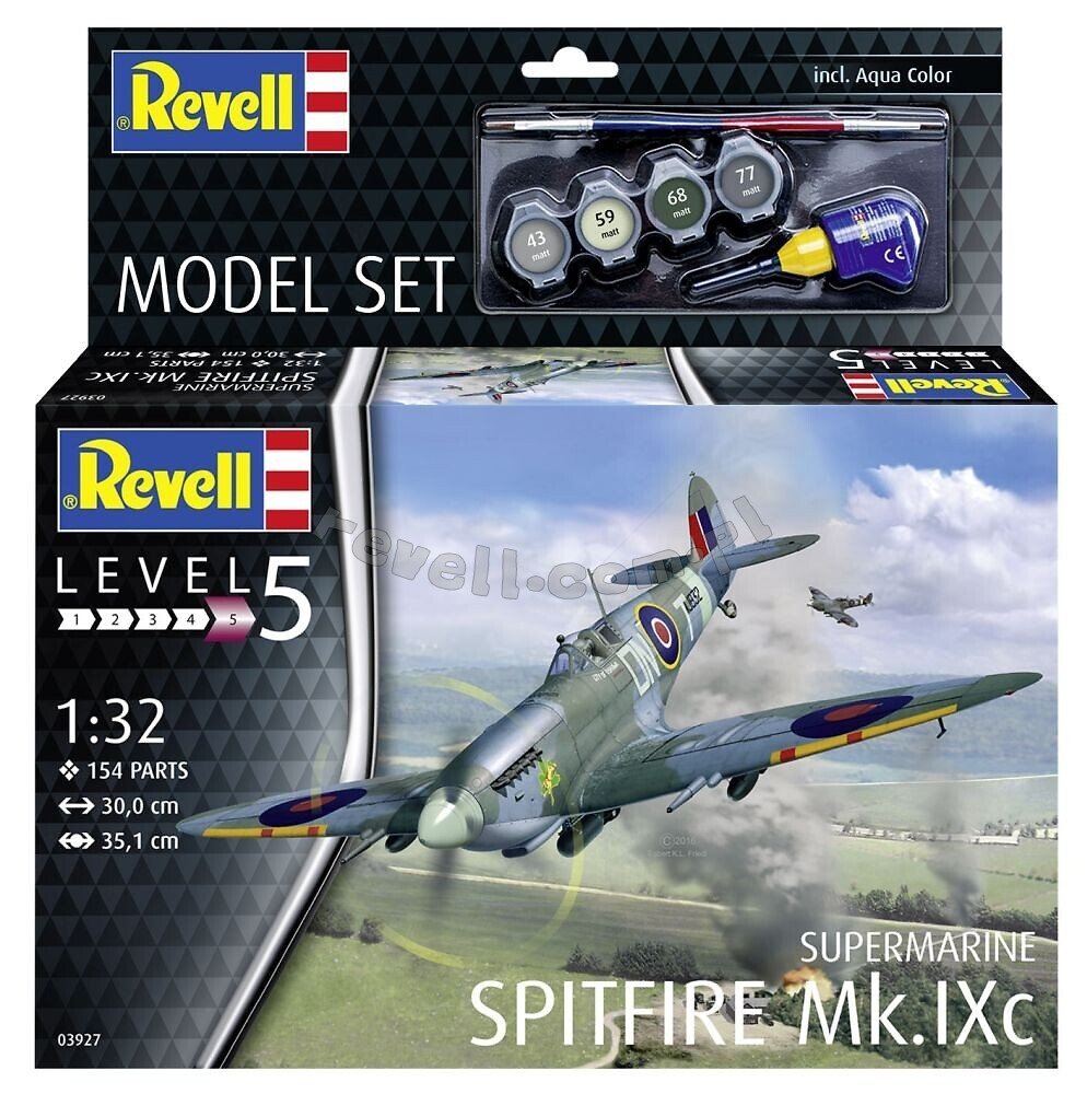Revell 63927 Supermarine Spitfire Mk.IXc - model set 1 32