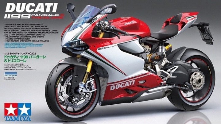 Tamiya 14132 Ducati 1199 Panigale S Tricolore 1 12 - 1:12 - Modele