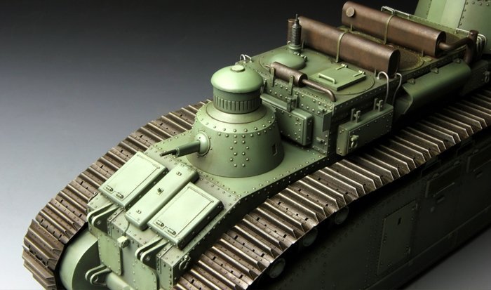 1/35 フランス2C超重戦車 [TS-009] 1/35 フランス シャール 2C 超重戦車【TS-009】 | モンモデル
