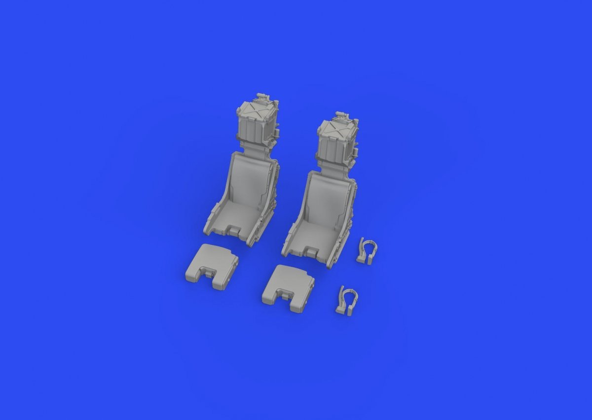 Brassin 1/48 scale EA-18G ejection seats in resin for Meng - 648773 Brassin 1/48 scale EA-18G ejection seats in resin for Meng - 648773