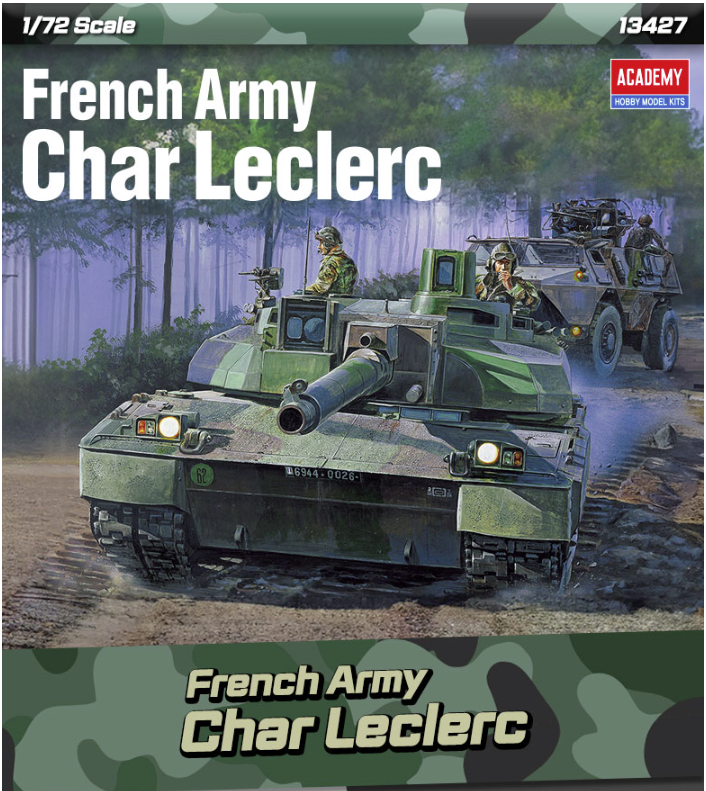 1/72 3D Printed France Leclerc Evolution Main Battle Tank Unpainted Model Kit