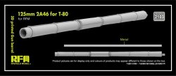 Rye Field Model 2103 125mm 2A46 barrel for T-80 (RFM) 1/35 
