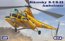 AMP 72012 Sikorsky R-5/S-51 Ambulance 1/72 