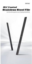 DSPIAE AT-FX01 Coated Stainless Steel File 400 / 800 (1 piece) 