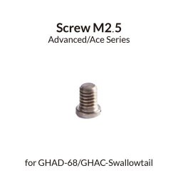 Gaahleri 41291 Screw M2,5 for GHAD-68/GHAC-Swallow<br />tail Advanced/ACE Series 
