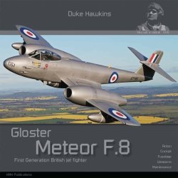 HMH Publications DH-042 Gloster Meteor F.8/FR.9 (English Version) 