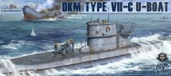 Border Model BS-001 DKM Type VII-C U-Boat Upper Deck 1/35 