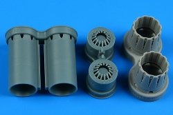Aires 7392 Eurofighter Typhoon exhaust nozzles older revell kit (04317/04338) REVELL 1/72 