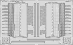 Eduard 481181 P-40K landing flaps EDUARD 1/48 