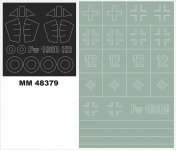 Montex MM48379 FW 190D-9 HOBBY BOSS 81716 1/48